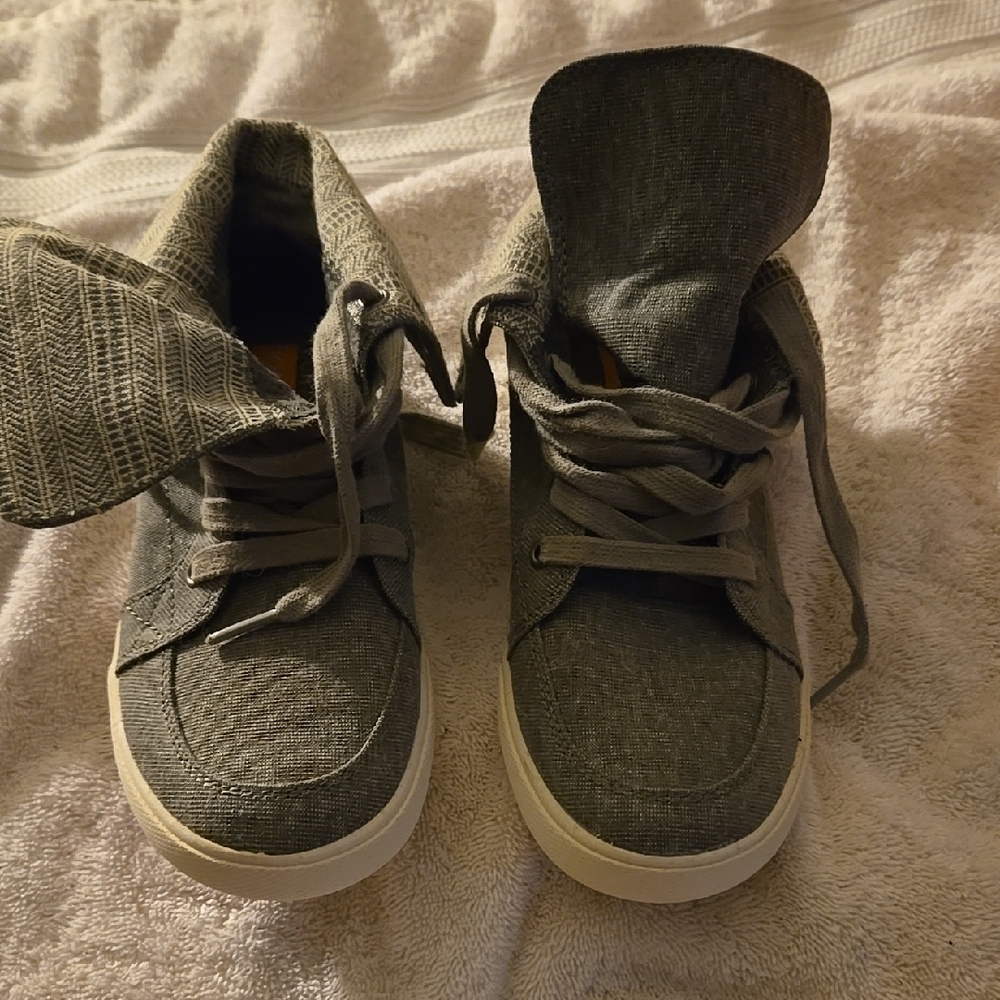 Rocket Dog Patterned Gray Sneakers